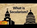 What is Secularism? 3 types of secularism: political, philosophical, socio-cultural.
