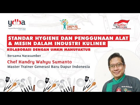 , title : 'Standar Hygiene dan Standar Pengunaan Alat & Mesin dalam Industri Kuliner'