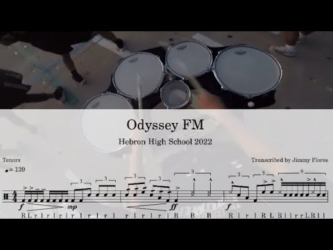 Hebron HS Band 2022 - Quads Transcription