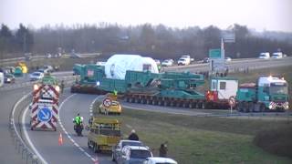 preview picture of video 'Convoi exceptionnel de 109 mètres à Eguisheim'