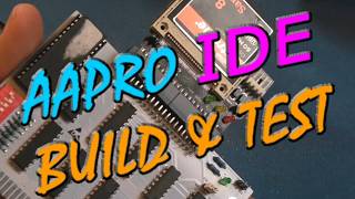 AAPRO IDE Build & Test with Amiga A2386