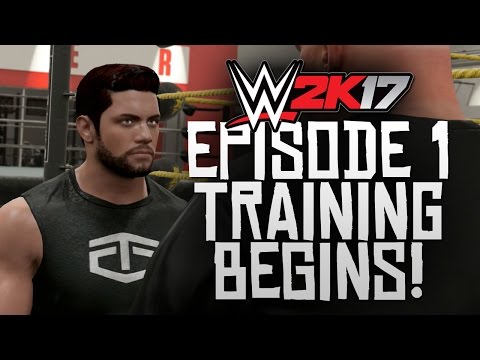 WWE 2K17 My Career Mode Ep. 1 - THE BEGINNING! (PS4)