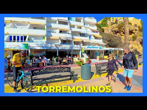 Torremolinos Bajondillo – 4K Spain Walking Tour (Malaga Costa del Sol 2025)