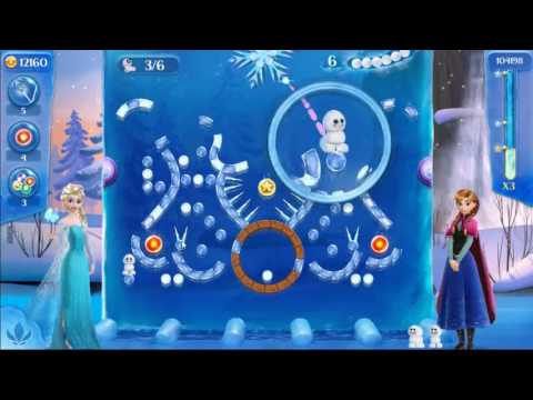 Frozen Free Fall: Icy Shot Level 141 - NO BOOSTERS ☃☃☃