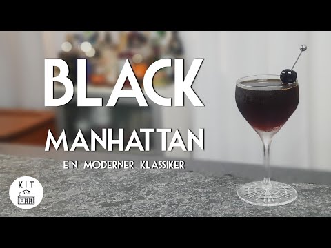 Black Manhattan - Ein moderner Cocktail-Klassiker