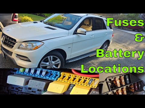 Fuse Box Location & Diagram | 2012–2016 Mercedes ML350