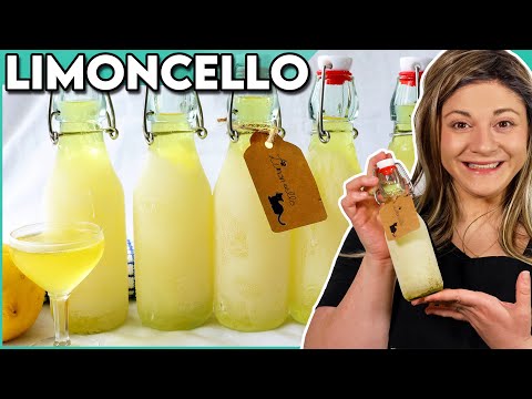 My Zia PERFECTED this LIMONCELLO over 20 YEARS!