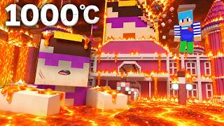 おかんワールドを1000℃にして地獄化してみた【まいくら / マインクラフト】