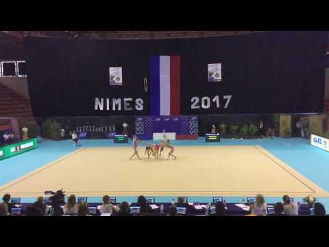 Ensemble Nat A 12-13 Calais GRS Nîmes 2017