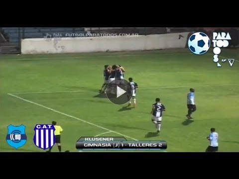 Los goles de Gimnasia Jujuy 1 Talleres 2. Fecha 7. Primera B Nacional.Fútbol Para Todos
