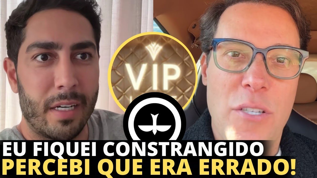 Jonathan Nemer expõe experiência na Área VIP da igreja e André Valadão explica o porquê da área VIP