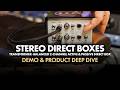 Warm Audio Active & Passive Stereo DI Boxes | Demo & Product Deep Dive