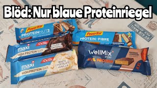 Powerbar, maxi Nutrition und WellMix Proteinriegel im Test