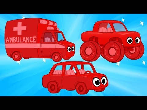 Ambulance, Car, Monster Truck and more vehicle compilation! My Magic Pet Morphle Kids Videos!