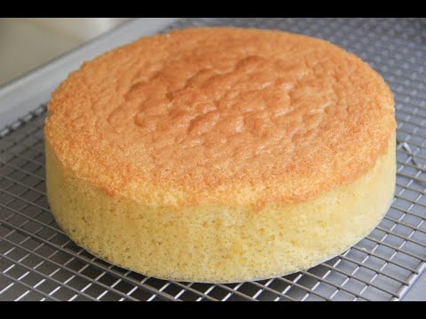 The Ultimate Fluffy Sponge Cake. egg , maida and sugar less cake. 5 min to go.