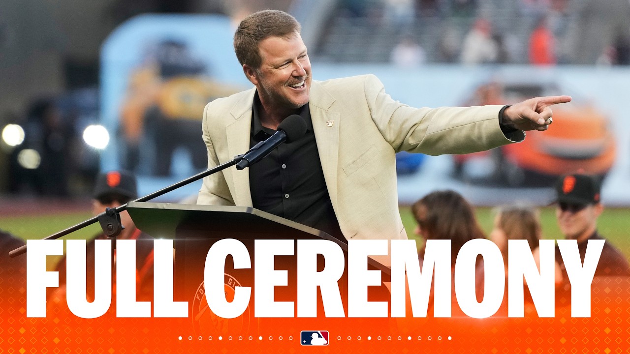 FULL CEREMONY: Hall of Famer Jeff Kent has his number retired by the San Francisco Giants! 🤩
