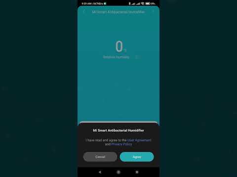 How to setup Mi Smart Antibacterial Humidifier with Mi Home app