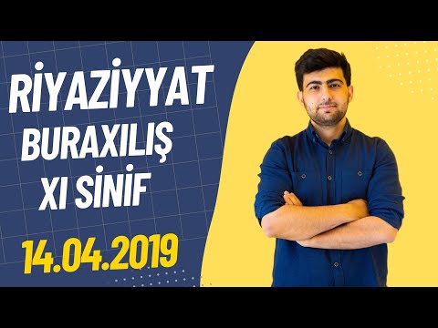 Buraxılış imtahanı - 14.04.2019 - Riyaziyyat suallarının izahı