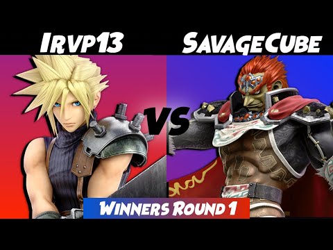 FadSmash #054 | Winners R1 | Irvp13 [Cloud]『VS』SavageCube [Ganondorf] | Smash Ultimate SSBU