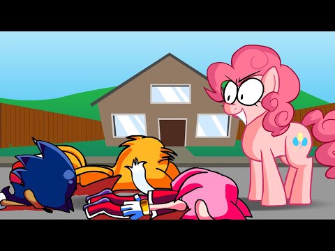 Amy VS Pinkie Pie - Blockhead but... sad ending!
