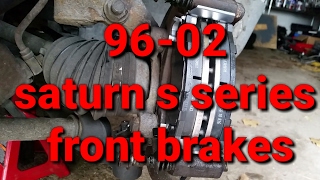 1996 -02 Saturn s series front brakes