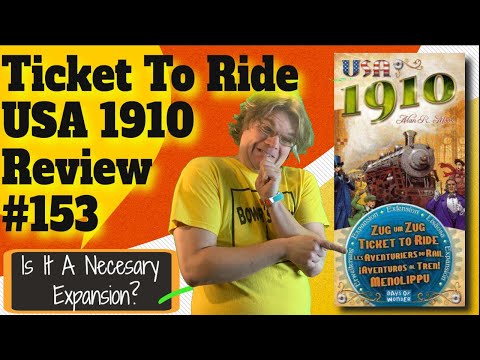 Bower's Game Corner: Ticket To Ride: Usa 1910 Review