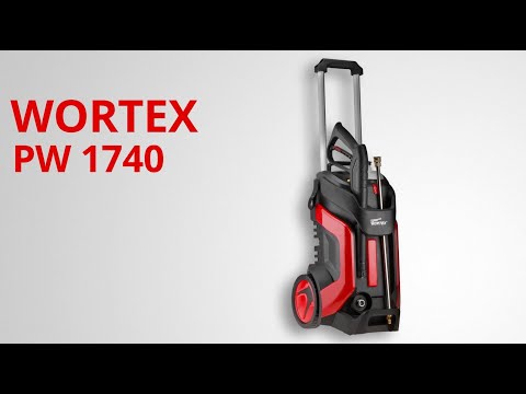фото очиститель высокого давления wortex pw 1740 2.40 квт, 170 бар, 510 л/ч шланг 8 м, 4 веерных и 1 рото 0