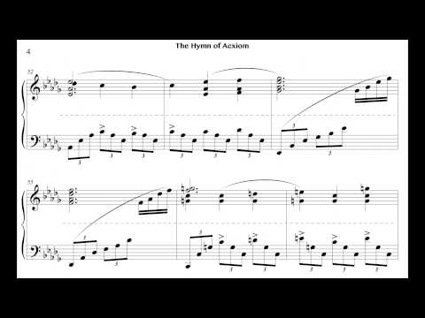 The Hymn of Acxiom for Solo Piano
