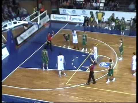 Adecco LEB Oro 08/09 J20 Tenerife - Los Barrios [3-4]