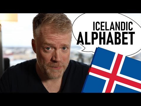 Pronouncing the Icelandic Alphabet