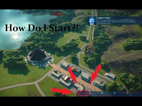 Jurassic World Evolution. How to start your park on Isla Tacano Guide! $1,000,000 in Debt!?