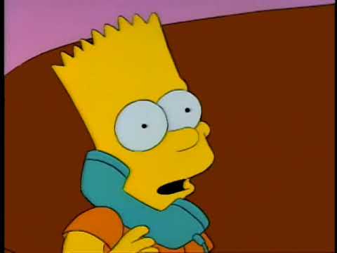 The Simpsons Bart Talks to Michael Jackson on the Phone #simpsonsshorts #simpsons #classicsimpsons