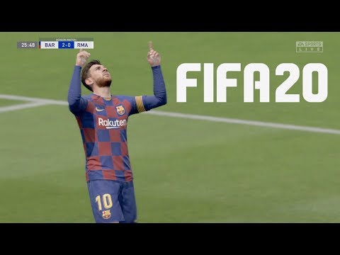FIFA 20 ROAD TO DIVISION 1 PART 13 - BARCELONA VS REAL MADRID - FIFA 20 Online Seasons Gameplay