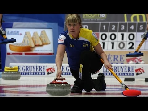 CURLING: SWE-DEN Euro Chps 2013 - Women 3 vs 4