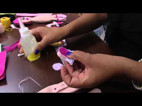 Mulher.com 09/01/2015 Raquel Silva - Lalaloopsy Felt Doll Part 1/2