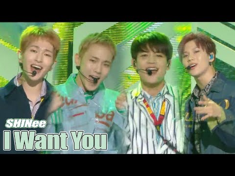 [Comeback Stage] SHINee - I Want You  , 샤이니 - I Want You   Show Music core 20180616
