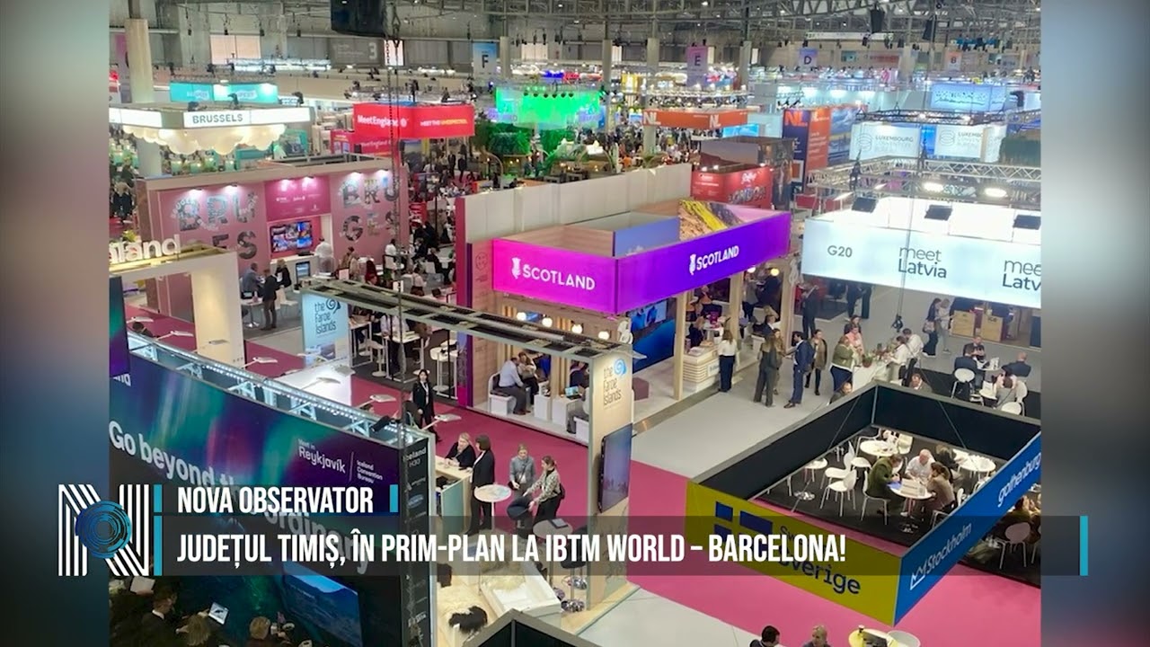 Județul Timiș, în prim-plan la IBTM World – Barcelona!