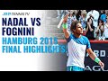 Rafa Nadal vs Fabio Fognini: Gripping Hamburg 2015 Final! | Classic Tennis Highlights