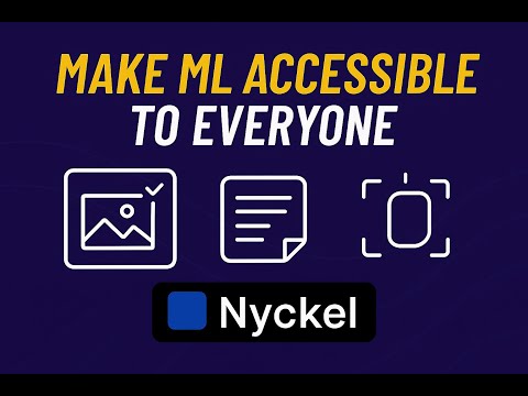 Nyckel: AI for Everyone - Build ML Models in Minutes!