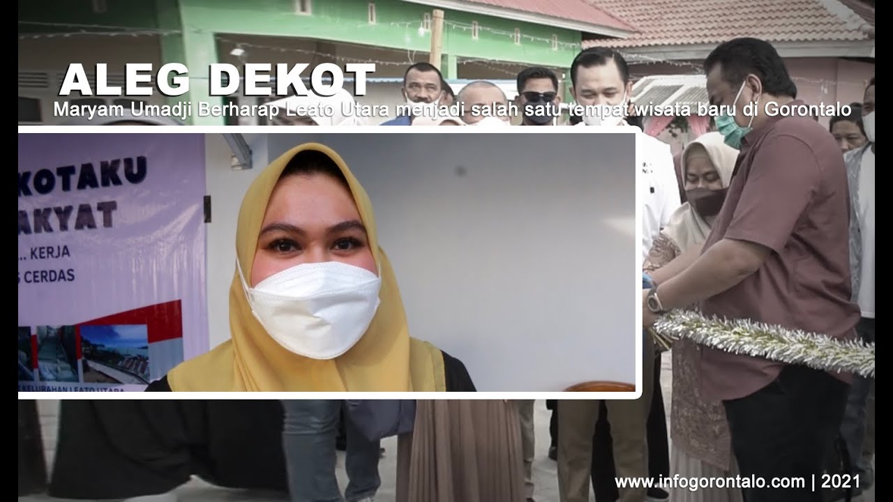 Aleg Dekot Maryam Umadji Hadiri Peresmian Destinasi Wisata Baru di Leato Utara