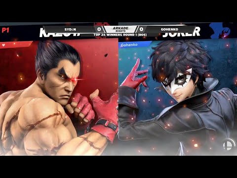 Arkade Nights #1 Winners Quarter Final - Gohenko (Joker) Vs. Sydän (Kazuya)