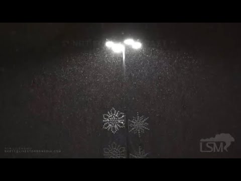 01-08-2021 Pigeon Forge, TN - Large SnowFlakes - Traffic in Snowy Scenes