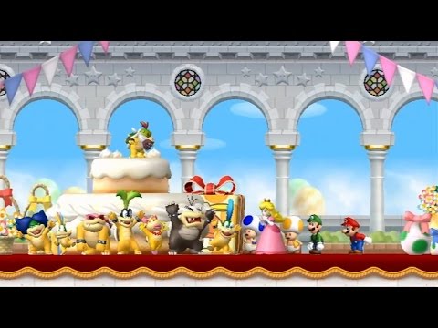 New Super Mario Bros Wii Walkthrough - Part 1 - World 1