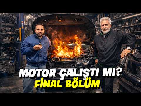 MARŞA BASTIK MOTOR ÇALIŞTI MI? | ARABA RESTORASYONU DİSCOVERY SPORT BÖLÜM 3 FİNAL