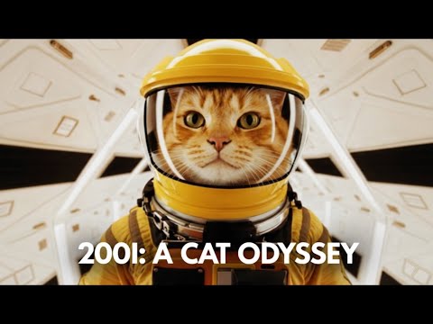 2001 A Cat Odyssey 🚀🛰️ 2001 Space Odyssey parody with my cats