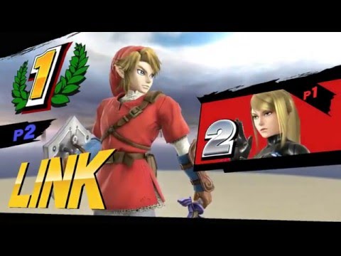 Nimious (Link) Vs. BreaD (Zero Suit Samus) SSB4 - Drunk Match