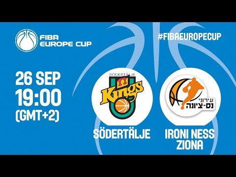 Södertälje (SWE) v Ironi Ness Ziona (ISR) - Full Game - FIBA Europe Cup Qualifiers 2018-19