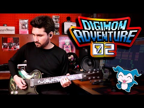 Digimon 02 - Target ( Guitar Cover ) | Wada Kouji - Akai Shougeki
