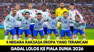 Download lagu 4 European Giants Threatened with Failure to Qualify for the 2026 World Cup mp3