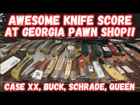 Awesome Knife Score at Albany, GA Pawn Shop!
